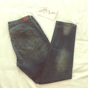 Zara Ripped Skinny Jeans